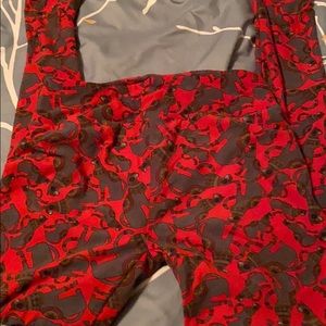 Lularoe Egyptian Cats OS Leggings